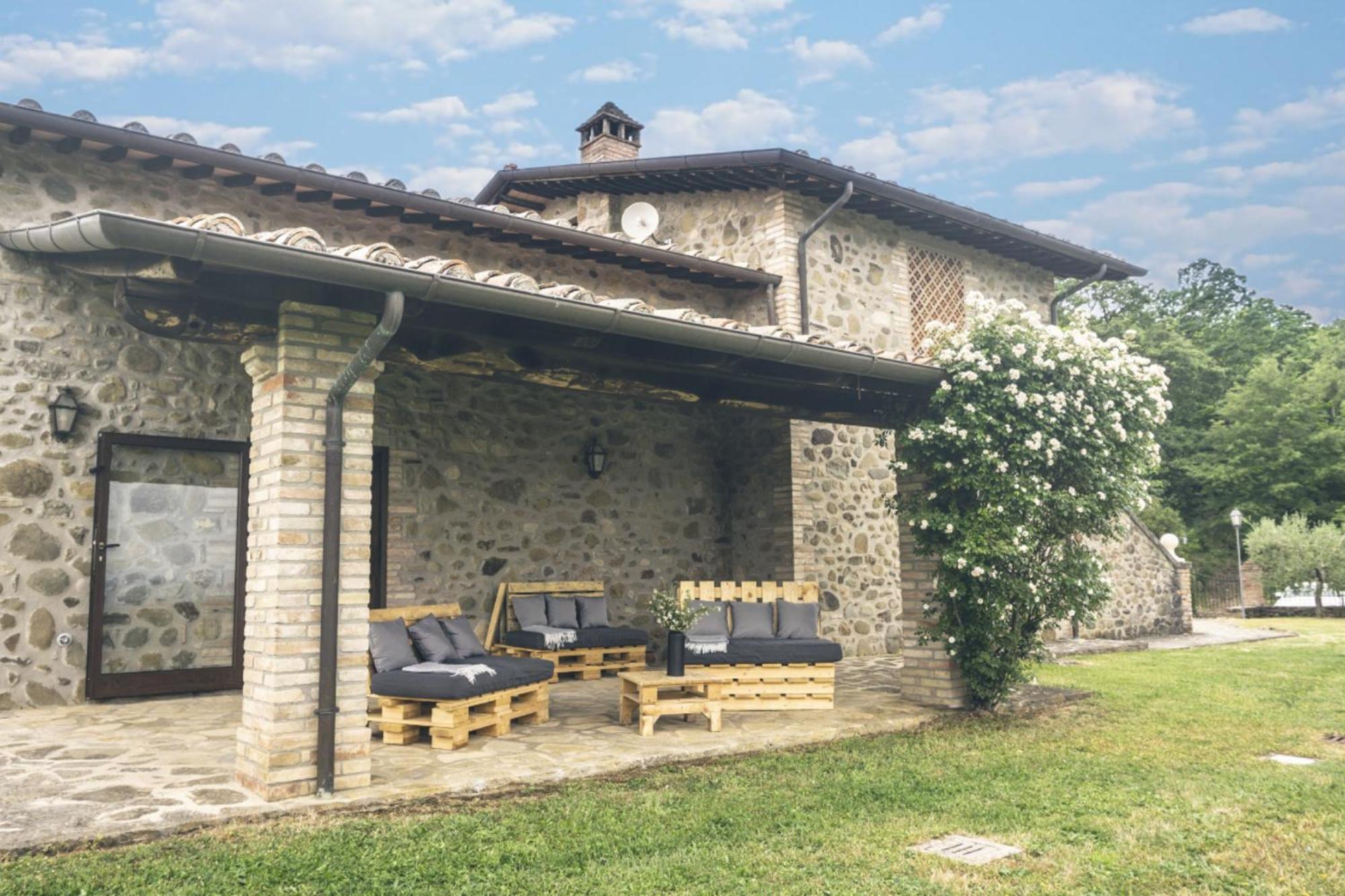 Villa Elisa - Private Pool & Airco Near Reschio Castle Lugnano Exterior photo
